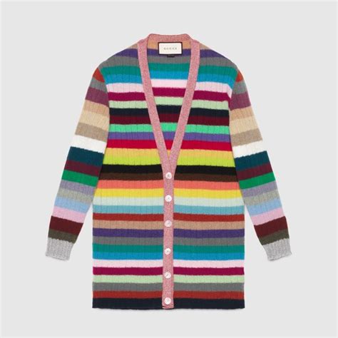 maglia arcobaleno gucci|Maglieria Donna .